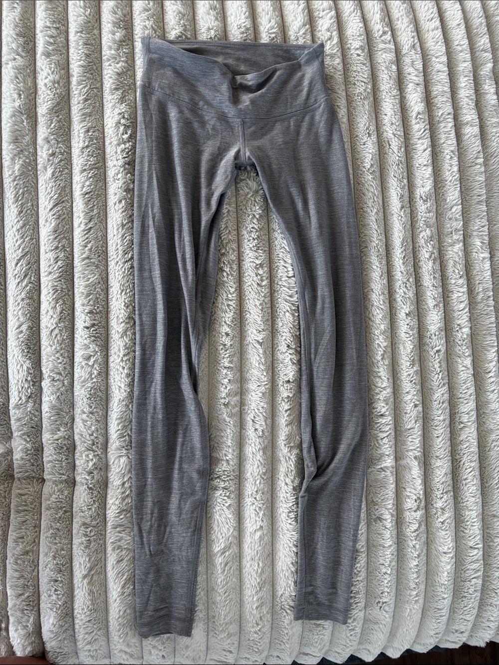 lululemon athletica Gray Seamless Leggings